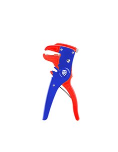 Pelacables automático “2 en 1” para cables de 0,2-6mm² (longitud de pelado hasta 25mm) color rojo y azul