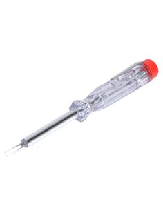 Chave de fenda localizadora de poste (100-250V) 14cm com cabo transparente e clipe