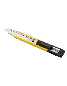 Cúter “MT-1” con bloqueo automático y cuchilla de 12,5mm de ancho