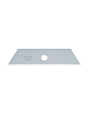 Juego de 5 cuchillas “SKB-2/5B” trapezoidales para trabajos estándar de 17,5mm de ancho color plata