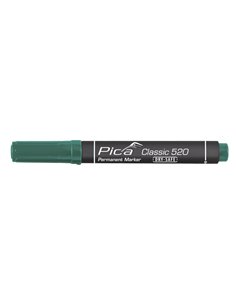 Pennarello indelebile indelebile “Classic 520” con punta tonda verde