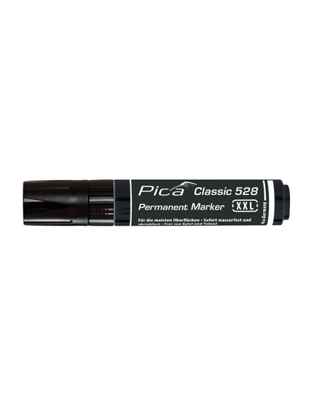 XXL indelible permanent marker “Classic 528” with brush tip, black