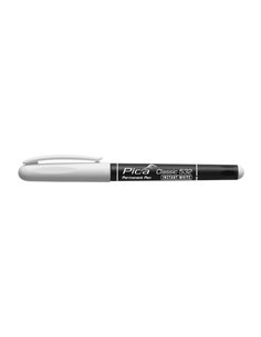 “Classic 532” permanent indelible marker with a medium bullet tip, white