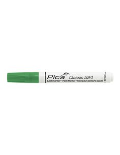 High contrast green permanent marker “Classic 524”