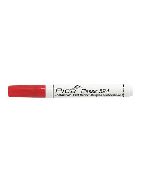 „Classic 524“ kontrastreicher roter Permanentmarker