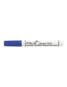 High contrast “Classic 524” permanent marker in blue