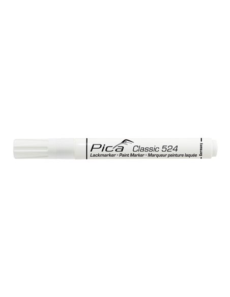 “Classic 524” high contrast white permanent marker