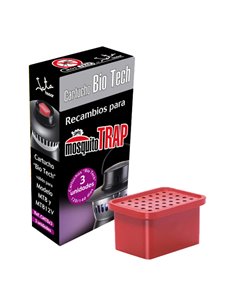 RECAMBIO MOSQUITO "BIO TECH" VÁLIDO PARA MODELO MT8 y MT812V, 3 uds