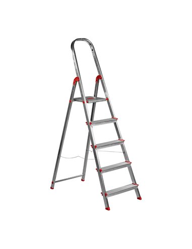 ESCALERA UNICA 5 PELDAÑOS 101 cm