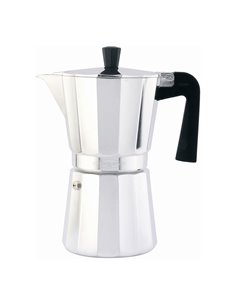 CAFETERA EXPRES NEW VITRO DE ALUMINIO NO APTA PARA INDUCCIÓN, 12 TAZAS