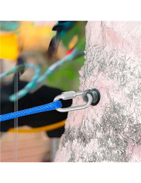 ESLABÓN RÁPIDO ESL01, ACERO GALVANIZADO, 6 mm. 2 unidades