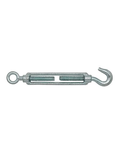 TENSOR GANCHO-ANILLA DIN-1480 TNS01, ACERO GALVANIZADO, M8