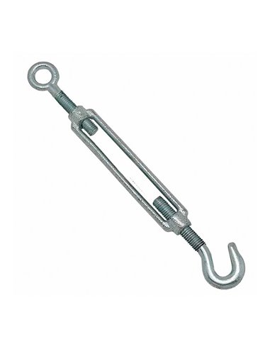TENSOR GANCHO-ANILLA DIN-1480 TNS01, ACERO GALVANIZADO, M10