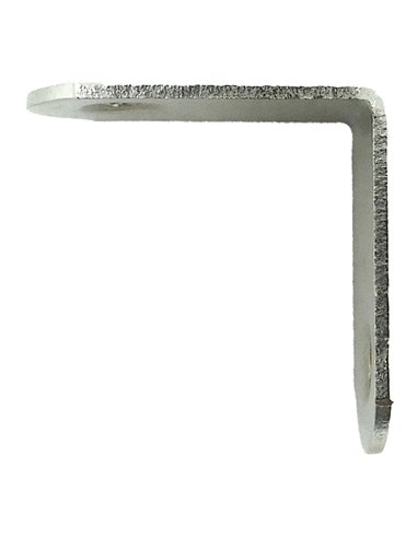 ÁNGULO REFUERZO AN24, ACERO INOXIDABLE, 30 x 30 x 16 mm. 4 unidades