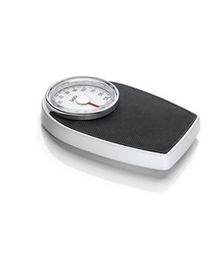 BÁSCULA DE BAÑO ANALÓGICA BLANCO / NEGRO, MÁXIMO 150 kg 2