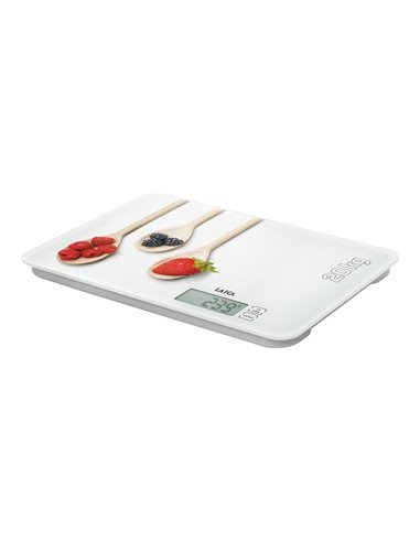 BÁSCULA ELECTRONICA DE COCINA, MÁXIMO 20 kg. DISEÑO CUCHARAS