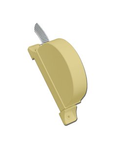 RECOGEDOR EXTERIOR ABATIBLE PR02 14 mm MARFIL, 175 x 32 x 120 mm