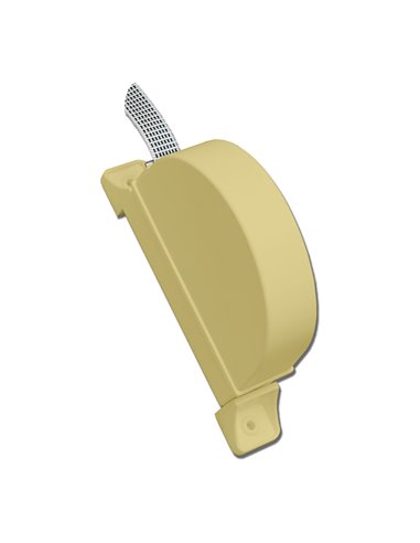 RECOGEDOR EXTERIOR ABATIBLE PR02 14 mm MARFIL, 175 x 32 x 120 mm