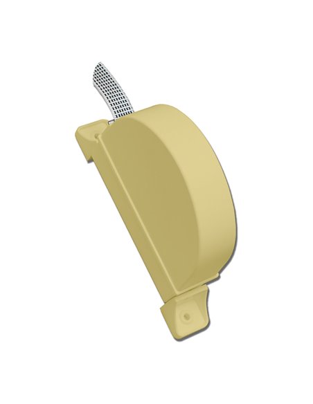 RECOGEDOR EXTERIOR ABATIBLE PR02 14 mm MARFIL, 175 x 32 x 120 mm