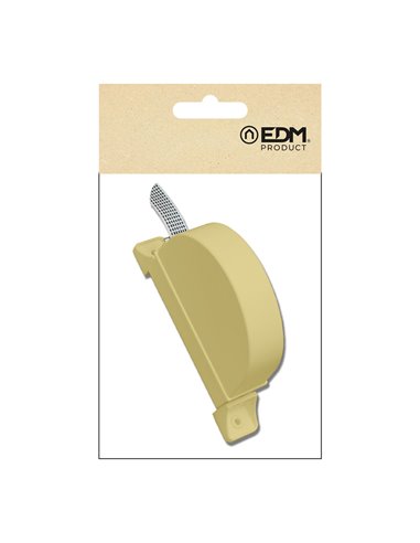 RECOGEDOR EXTERIOR ABATIBLE PR02 14 mm MARFIL, 175 x 32 x 120 mm