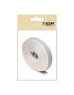 CINTA PERSIANA PR26, BLANCO CON MOTEADO NEGRO, 14 mm x 6 m 2