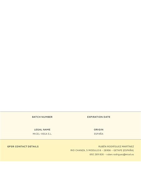 GUIA CINTA OSCILANTE CON MUELLE PR28 BLANCO, 75 x 40 mm