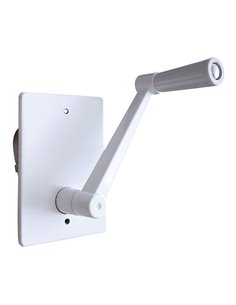 TORNO PERSIANA EMPOTRADO PR27 40 Kg BLANCO