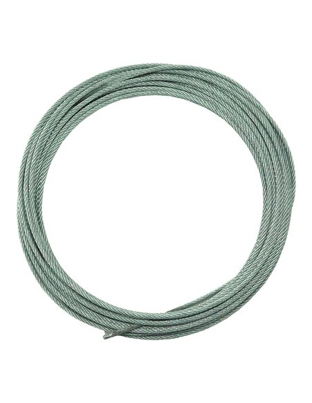 CABLE ACERO PARA TORNO PERSIANA GALVANIZADO PR33, 6 m