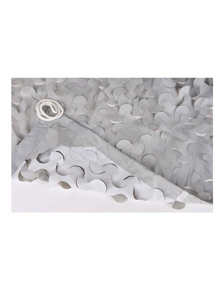 TOLDO CAMUFLAJE REVERSIBLE GRIS / BLANCO 3 x 4 m