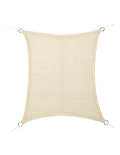 TOLDO VELA RECTANGULAR BEIGE 3 x 4 m