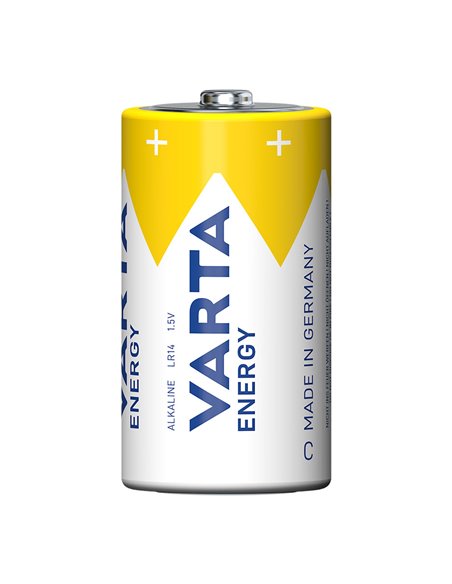 PILA ALCALINA ENERGY C, 1,5 V, (BLISTER 2 unidades)