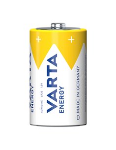 PILA ALCALINA ENERGY D, 1,5V (BLISTER 2 unidades) 2