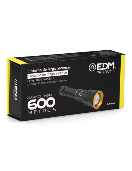 LINTERNA LED DE LARGO ALCANCE 1800 lm
