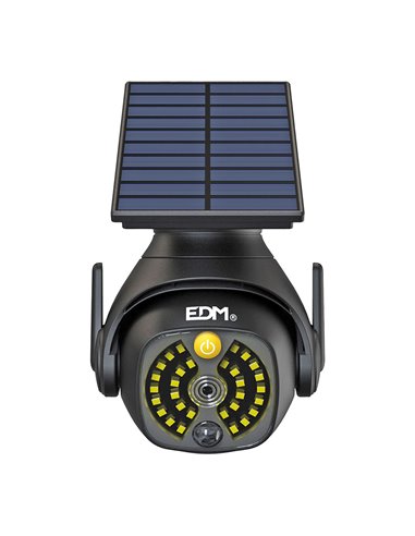 CÁMARA SIMULADA CON APLIQUE SOLAR