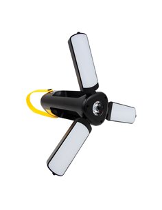 LINTERNA SOLAR PLEGABLE RECARGABLE USB