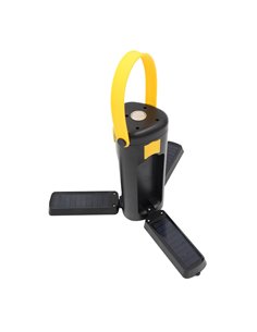 LINTERNA SOLAR PLEGABLE RECARGABLE USB 2