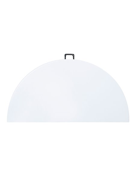 MESA REDONDA PLEGABLE, 180 x 74 cm