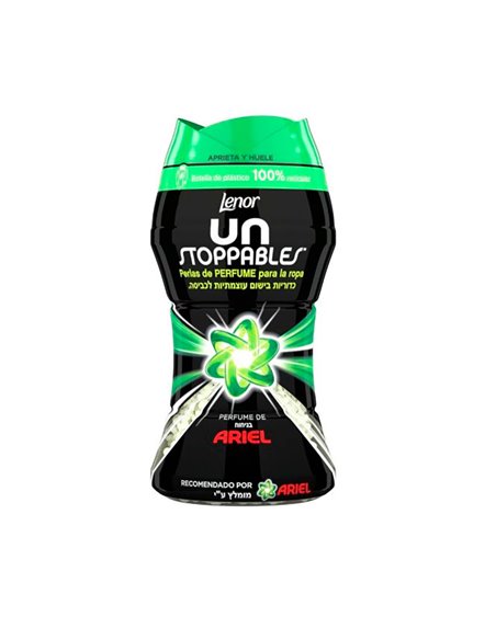 SUAVIZANTE UNSTOPPABLES PERLAS DE PERFUME ARIEL PARA LA ROPA 140 gr
