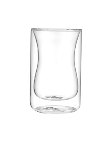 VASO DE DOBLE PARED PALERMO, RESISTENTES A GOLPES Y TEMPERATURAS 200 ml, 2 uds