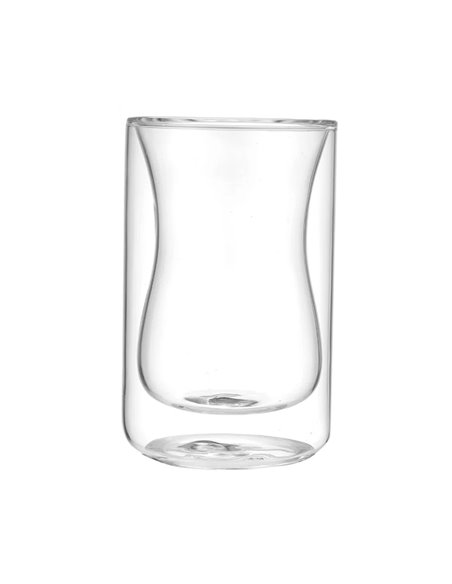 VASO DE DOBLE PARED PALERMO, RESISTENTES A GOLPES Y TEMPERATURAS 200 ml, 2 uds