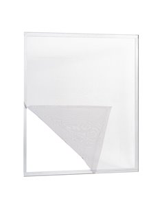 MOSQUITERA ADHESIVA BLANCA 130 x 150 cm, 1 uds