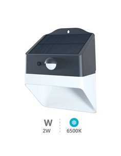 Aplique solar LED Senise con sensor de movimiento y crepuscular 2W 6500K