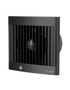 Extractor doméstico Amina Ø100mm Negro