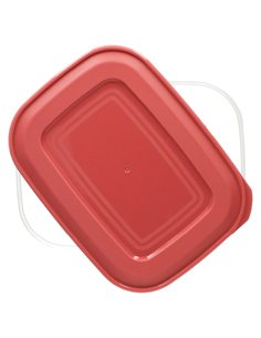 Pack de 5 táperes herméticos de plástico 1L 2