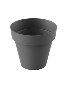 Maceta Tes Ø180mm Gris antracita