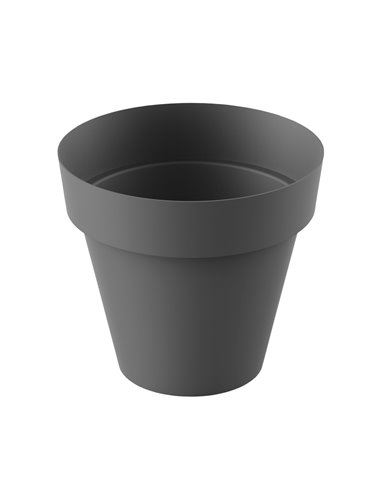 Maceta Tes Ø220mm Gris antracita