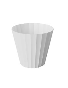 Maceta Doric Ø260mm Blanco