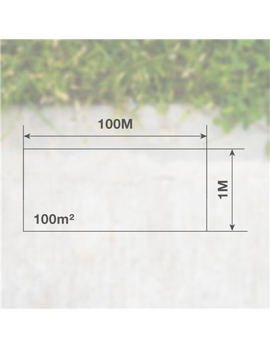 Malla de sombreo 1x100M Verde