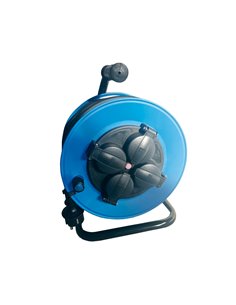 Enrollacables alargador profesional 4 enchufes (3x1.5mm) 25M IP44