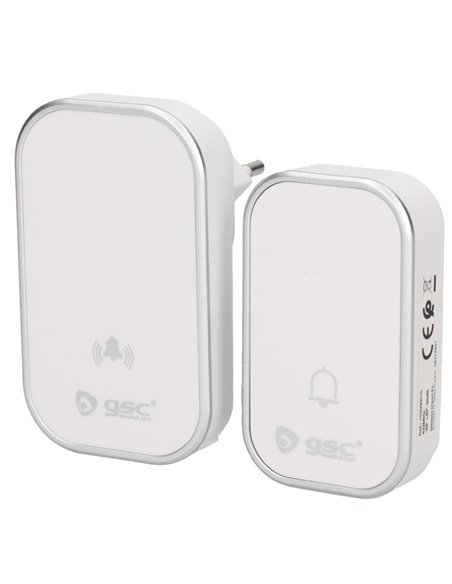 Timbre inalámbrico kinetico Plumtre Blanco